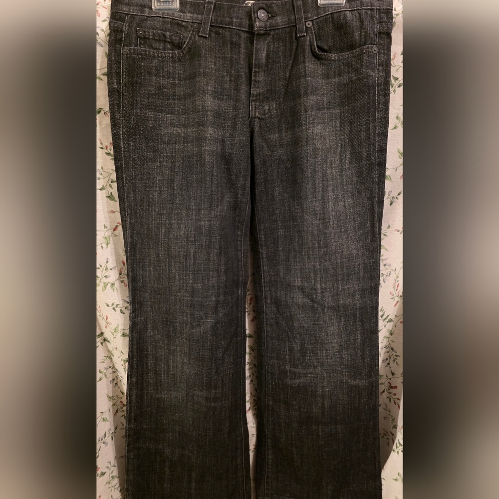 Ladies' 7 For All Mankind Light Black Denim 31